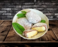 Mochi glacé vanille (2 Pièces) 😎